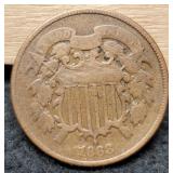 1868 Two Cent