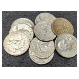 (10) Silver W. Quarters