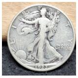1923-S W. Liberty Half Dollar VG8