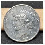 1922-D Peace Dollar AU