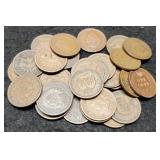 (30) Indian Head Cents Back To 1898