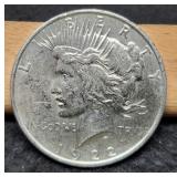 1922-D Peace Dollar AU
