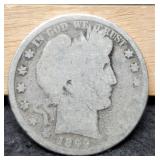 1899 Barber Half Dollar