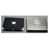 1996 Silver Proof Set w/ Case & COA
