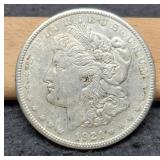 1921-S Morgan Dollar AU