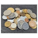 Lot Of 48 World Coins, Nice Variety