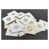 (19) Different Silver R. Dimes 1946-64