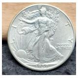 1939 W. Liberty Half Dollar AU58