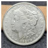 1921-S Morgan Dollar AU