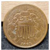 1864 Two Cent