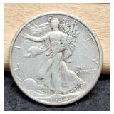 1934-D W. Liberty Half Dollar VF40