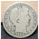 1900-S Barber Half Dollar