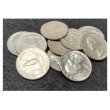 (10) Silver W. Quarters