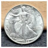 1946-S W. Liberty Half Dollar MS60