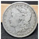1891-O Morgan Dollar