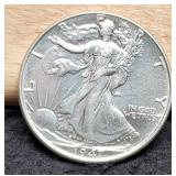1947 W. Liberty Half Dollar MS60