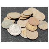 (20) Indian Head Cents Back To 1881