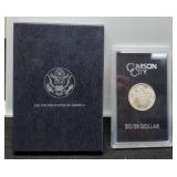 1884-CC GSA Morgan Dollar Unc. w/ Case & COA
