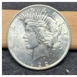 1922 Peace Dollar BU