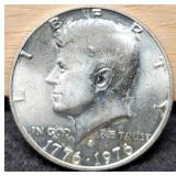 1976-S K. Silver Bicentennial Half Dollar