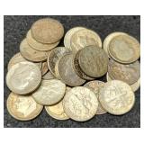 (25) Silver R. Dimes
