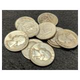 (10) Silver W. Quarters