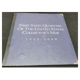 1999-2008 50 State Quarter Set In Map Album