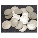 (22) V Nickels