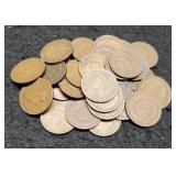 (30) Indian Head Cents Back To 1898