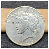 1925 Peace Dollar XF