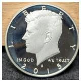2015-S Silver K. Proof Half Dollar