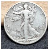 1935-D W. Liberty Half Dollar VF40