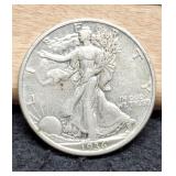 1936-S W. Liberty Half Dollar VF40