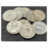 (10) Silver W. Quarters