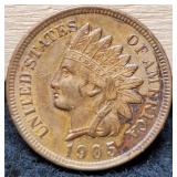 1905 Indian Head Cent XF