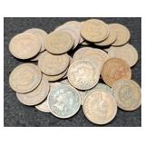 (30) Indian Head Cents Back To 1885
