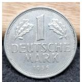 1956 German One Deutsche Mark