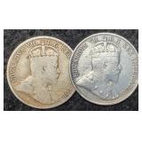 (2) Canada Silver Nickels