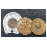 (3) Good Luck Coins: