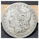 1896-S Morgan Dollar VF