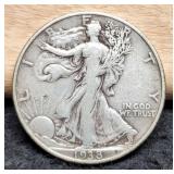 1938 W. Liberty Half Dollar VF20
