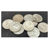 (10) Silver W. Quarters
