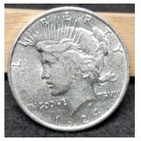 1924 Peace Dollar Gem BU
