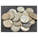 (25) Silver R. Dimes