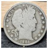 1904 Barber Half Dollar