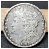 1899-O Morgan Dollar XF