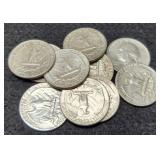 (10) Silver W. Quarters