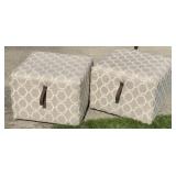 2 - 20" Footstools