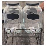 Drink Jars on Base
