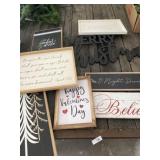 Lot of Christmas/Holiday Wall Decor